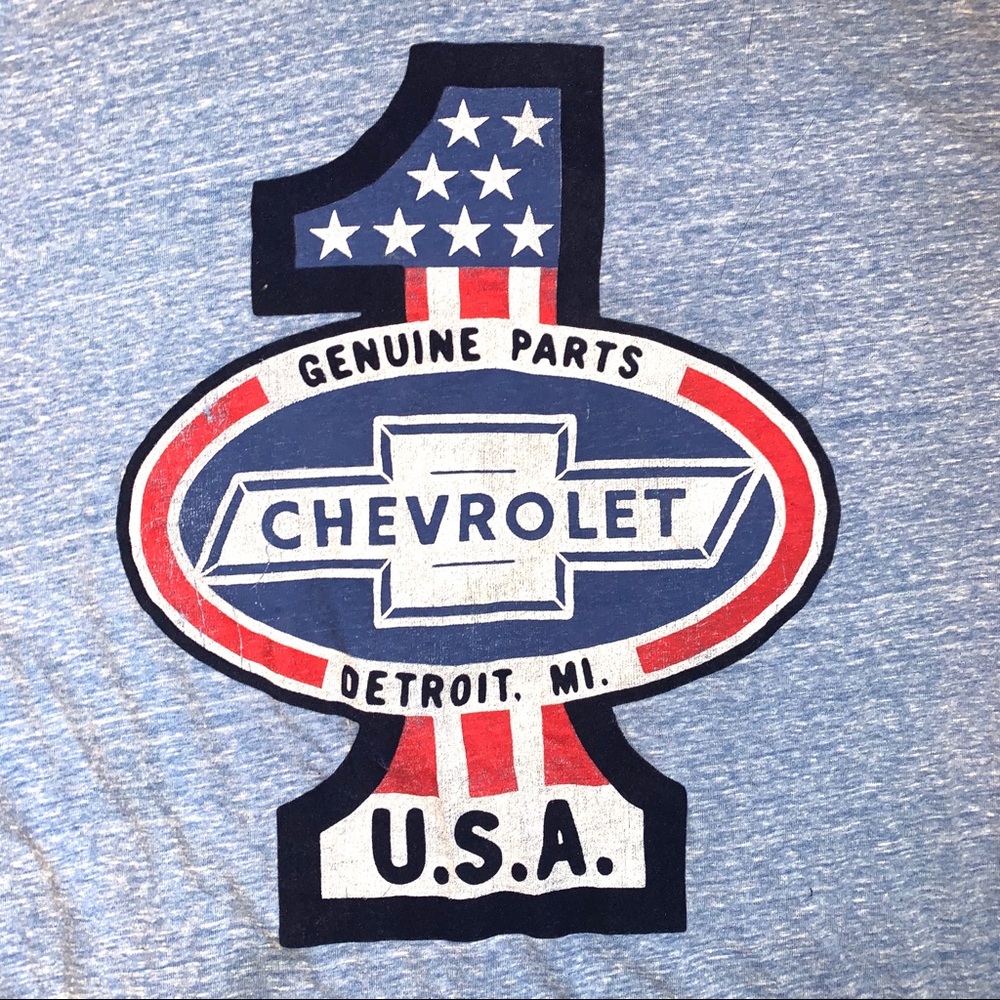 GM Chevy Chevrolet parts t shirt size xl